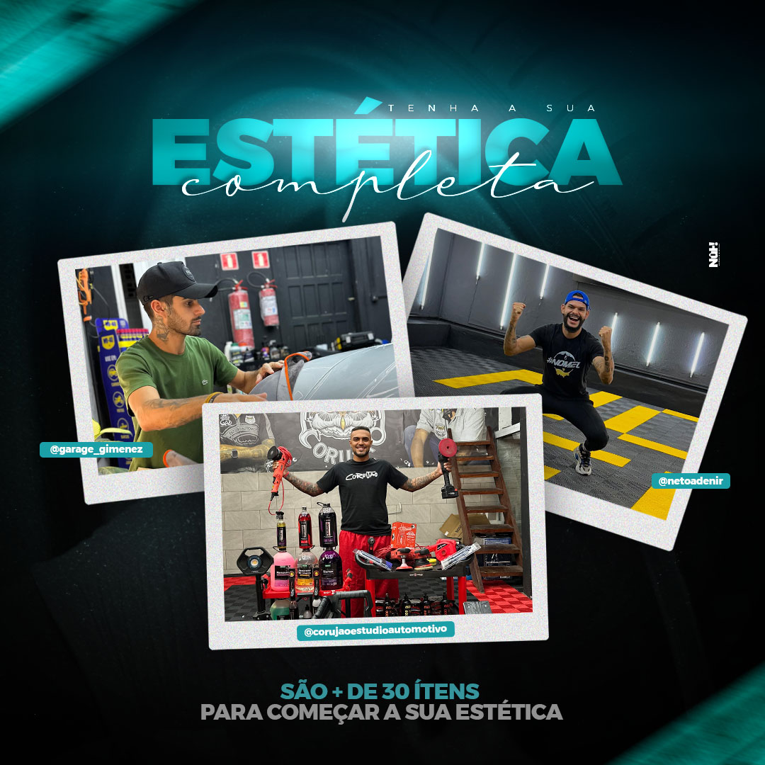 3ª - ESTÉTICA AUTOMOTIVA COMPLETA